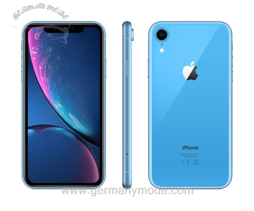 گوشی موبایل اپل آیفون آبی Apple iPhone XR, 128GB, Blau