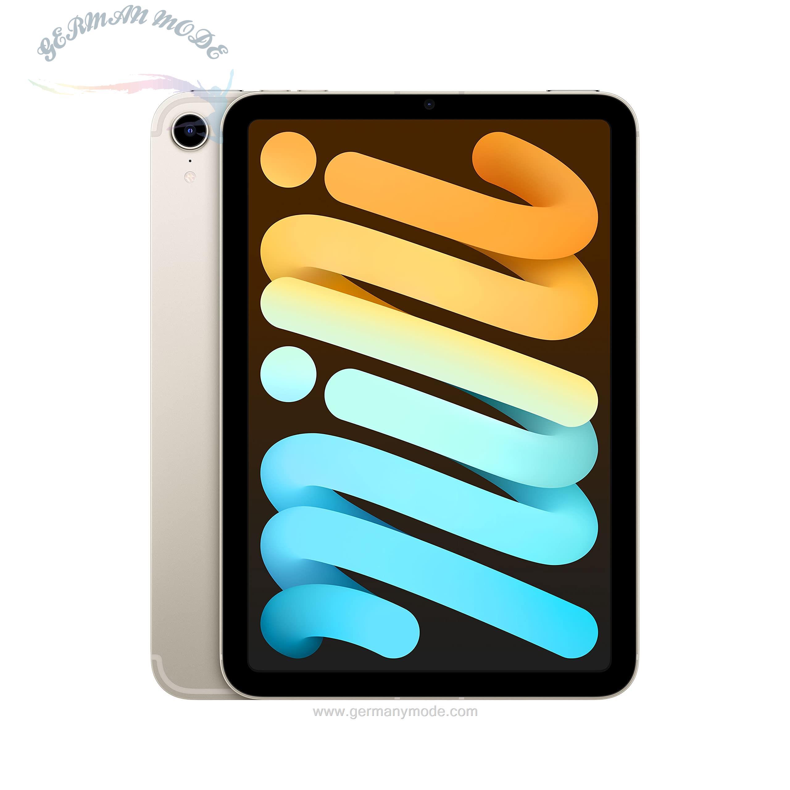 تبلت آیپد اپل اورجینال Apple 2021 iPad mini (8.3 اینچ وای فای + تلفن همراه، 64 گیگابایت) - Polarstern (نسل ششم) Polarstern 64 گیگابایت WiFi + تلفن همراه بدون AppleCare+
