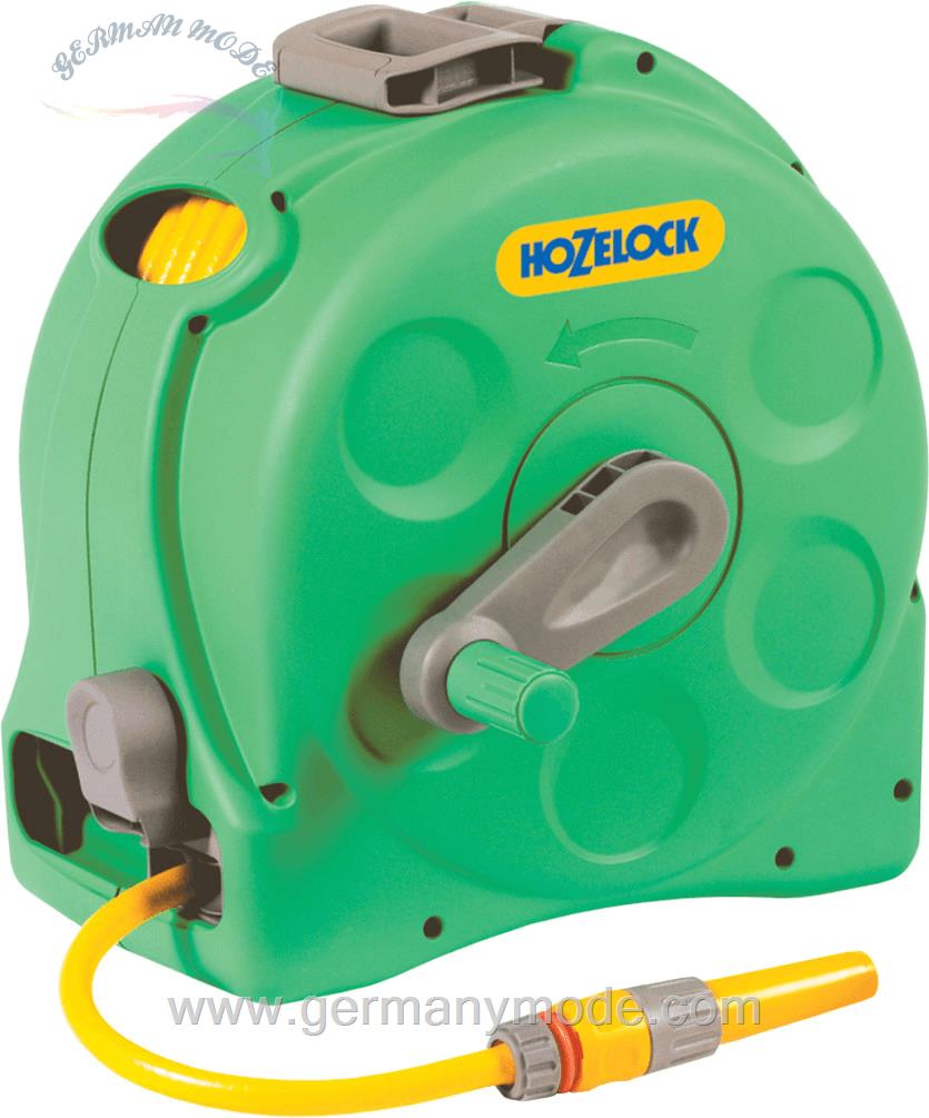 قرقره شیلنگ جمع کن و شیلنگ 25 متری حوزلاک Hozelock Compact Reel 2-in-1 Schlauchbox (2415)