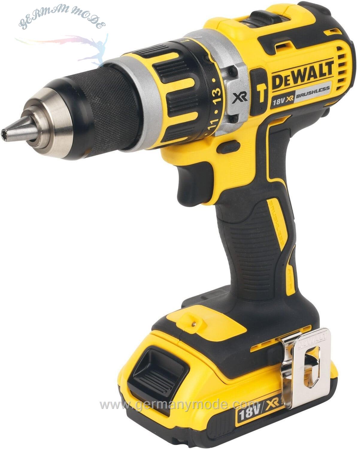 دریل ضربه ای شارژی دیوالت آمریکا Dewalt Akku-Schlagbohrschrauber DCD796D2 18V 2Ah