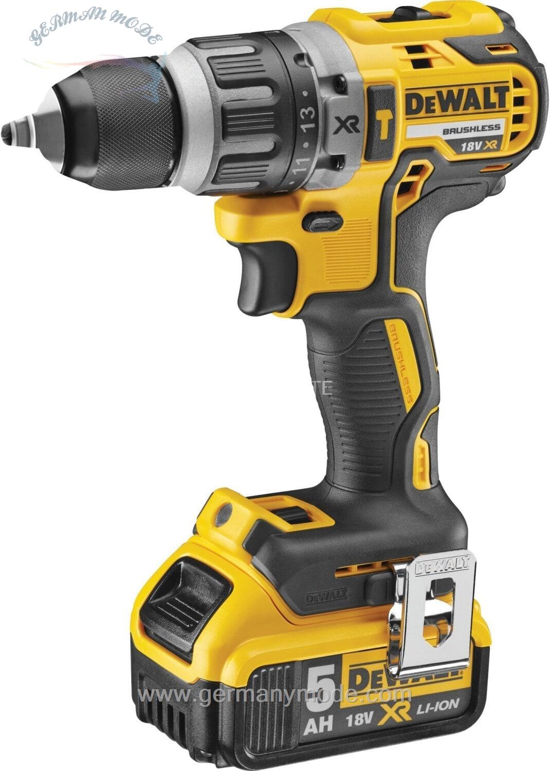 دریل ضربه ای شارژی دیوالت آمریکا Dewalt DCD796P2 Akku-Schlagbohrschrauber Li-Ion