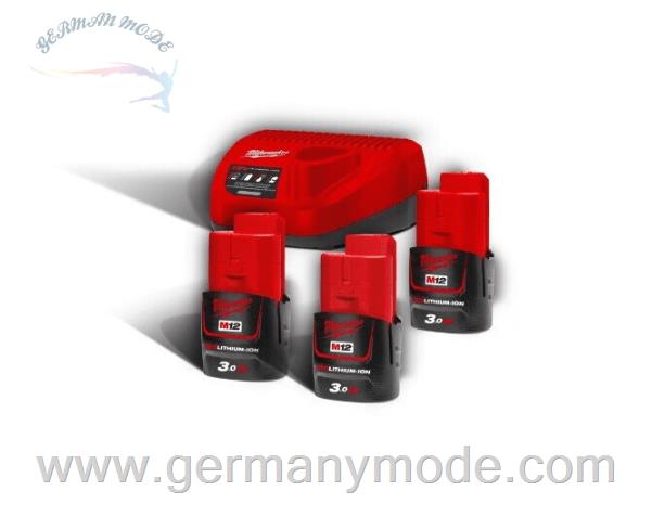 شارژر و باطری میلواکی آمریکا Milwaukee M12 NRG NRG-303