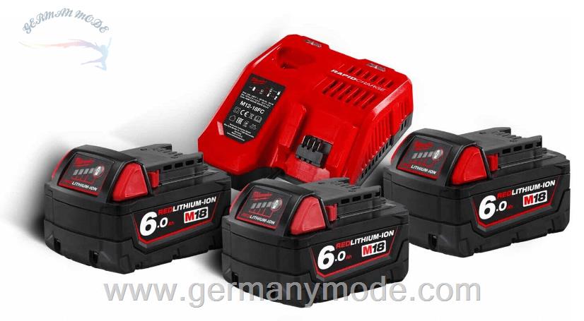 شارژر و باطری میلواکی آمریکا Milwaukee M18NRG M18NRG-603