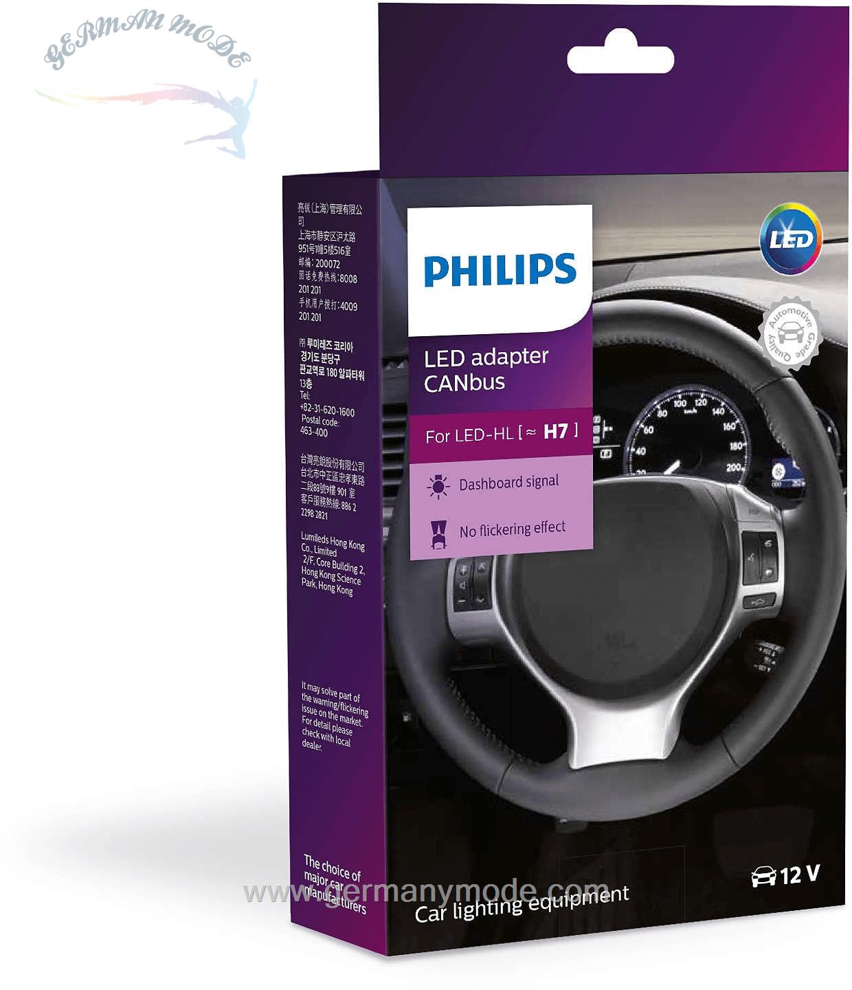 سوکت لامپ فیلیپس هلند Philips CANbus Adapter LED 18952C2