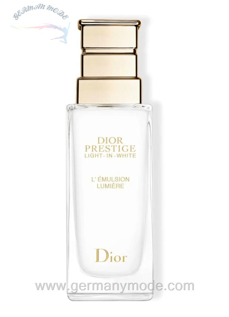 سرم روشن کننده و بازسازی کننده صورت دیور فرانسه DIOR PRESTIGE LIGHT-IN-WHITE L'ÉMULSION LUMIÈRE