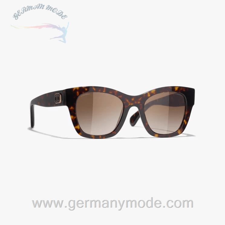 عینک آفتابی زنانه شنل فرانسه CHANEL QUADRATISCHE SONNENBRILLE 5478 C714/S5