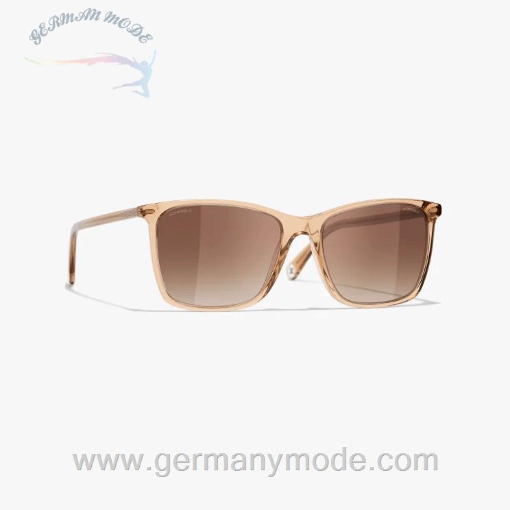 عینک آفتابی زنانه شنل فرانسه CHANEL QUADRATISCHE SONNENBRILLE 5447 1708/S5