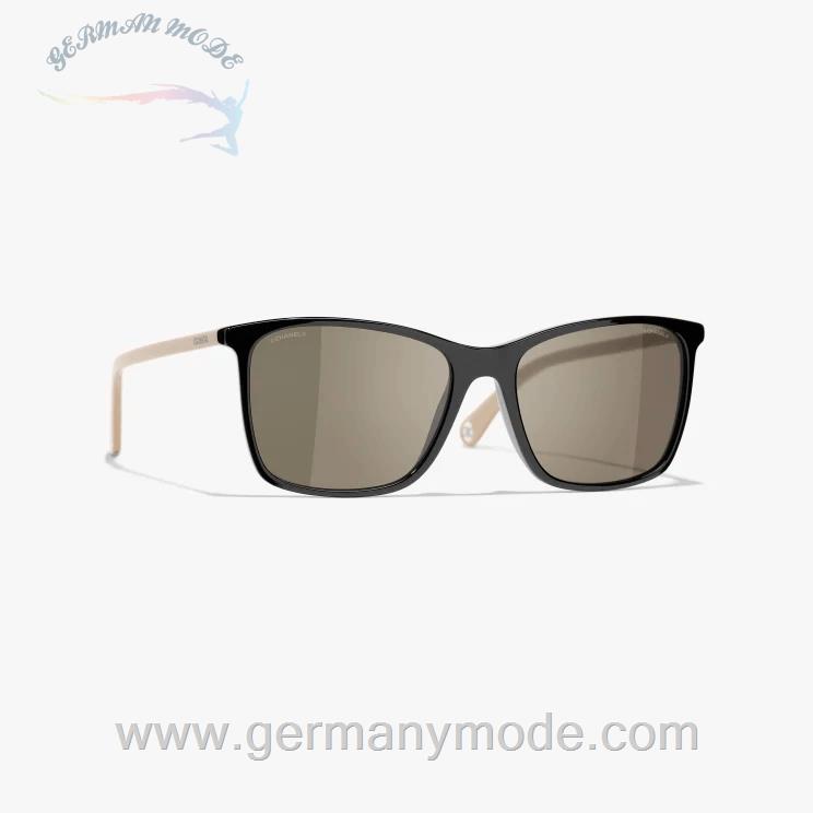 عینک آفتابی زنانه شنل فرانسه CHANEL QUADRATISCHE SONNENBRILLE 5447 C942/3