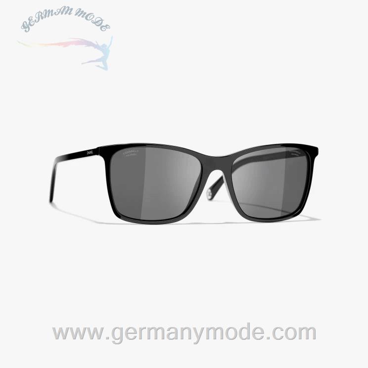 عینک آفتابی زنانه شنل فرانسه CHANEL QUADRATISCHE SONNENBRILLE 5447 C501/T8