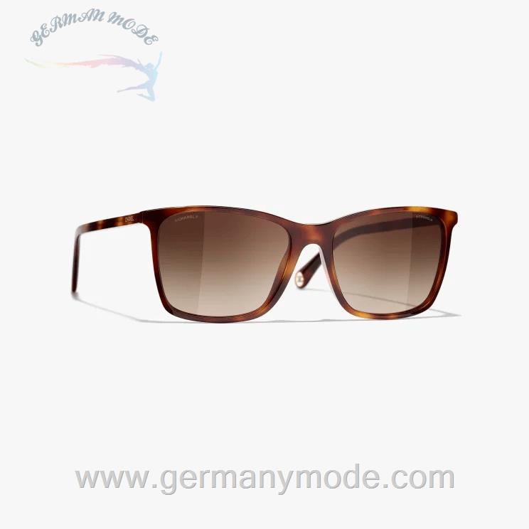 عینک آفتابی زنانه شنل فرانسه CHANEL QUADRATISCHE SONNENBRILLE 5447 C1295/S5