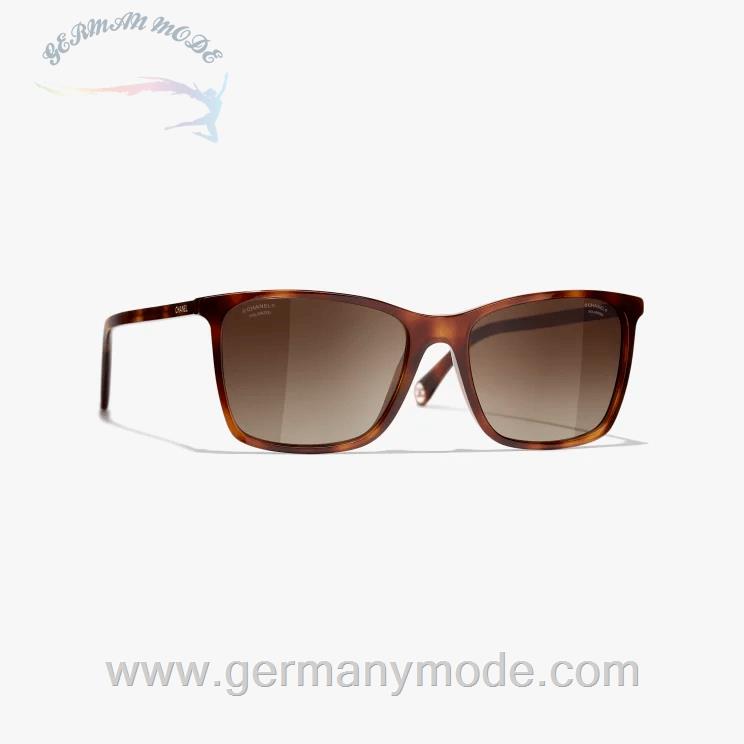 عینک آفتابی زنانه شنل فرانسه CHANEL QUADRATISCHE SONNENBRILLE 5447 C1295/S9