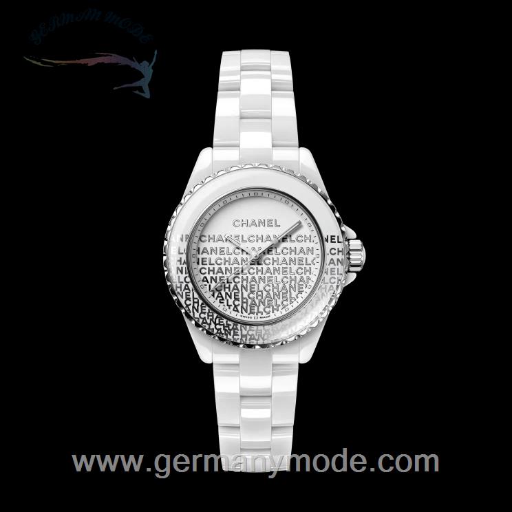 ساعت مچی زنانه سرامیکی شنل فرانسه CHANEL J12 WANTED DE CHANEL UHR, 33 MM H7419