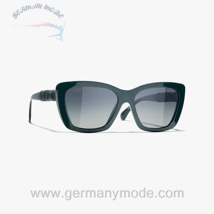 عینک آفتابی زنانه شنل فرانسه CHANEL SCHMETTERLINGSFÖRMIGE SONNENBRILLE 5476Q 1459/S8