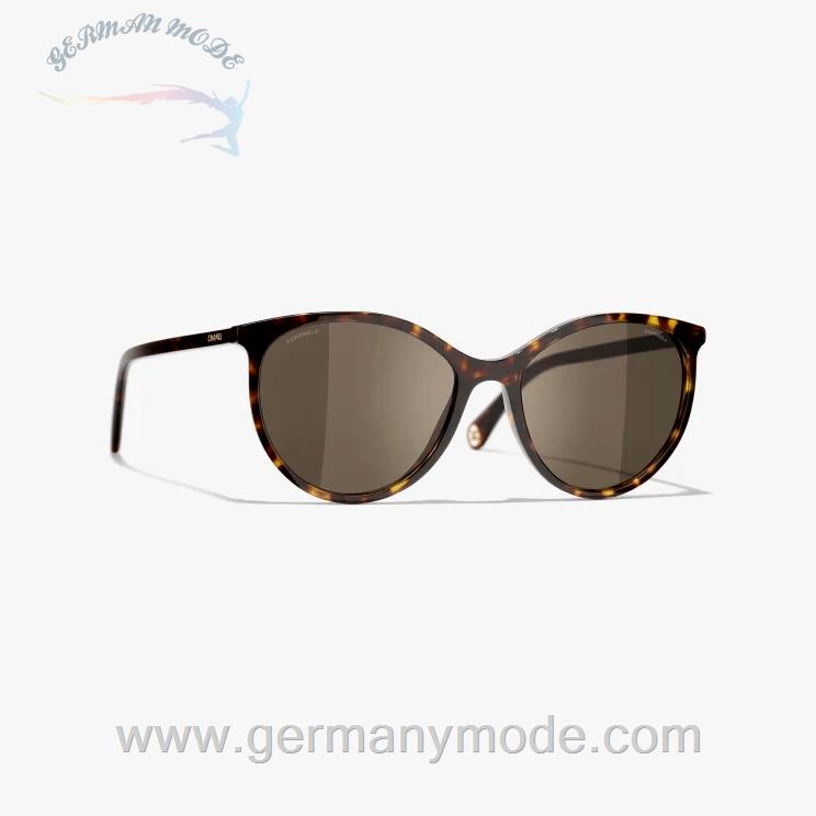 عینک آفتابی زنانه شنل فرانسه CHANEL PANTOS-SONNENBRILLE 5448 C714/3