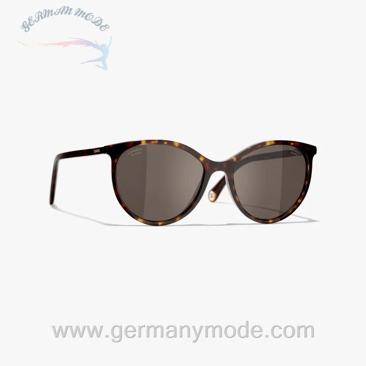 عینک آفتابی زنانه شنل فرانسه CHANEL PANTOS-SONNENBRILLE 5448 C714/83