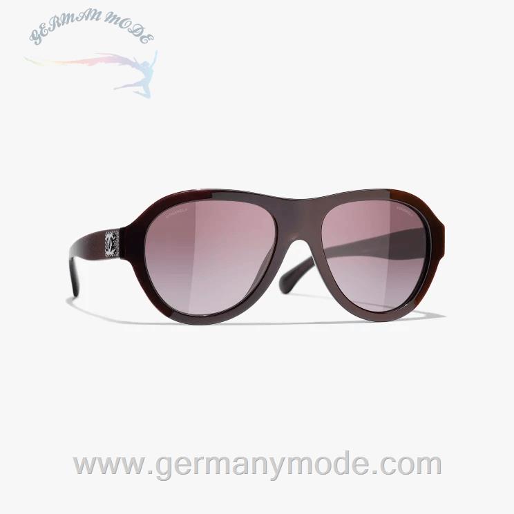 عینک آفتابی زنانه شنل فرانسه CHANEL PILOTENSONNENBRILLE 5467B 1705/S1