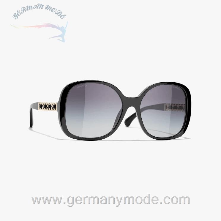 عینک آفتابی زنانه شنل فرانسه CHANEL QUADRATISCHE SONNENBRILLE 5470Q C622/S6