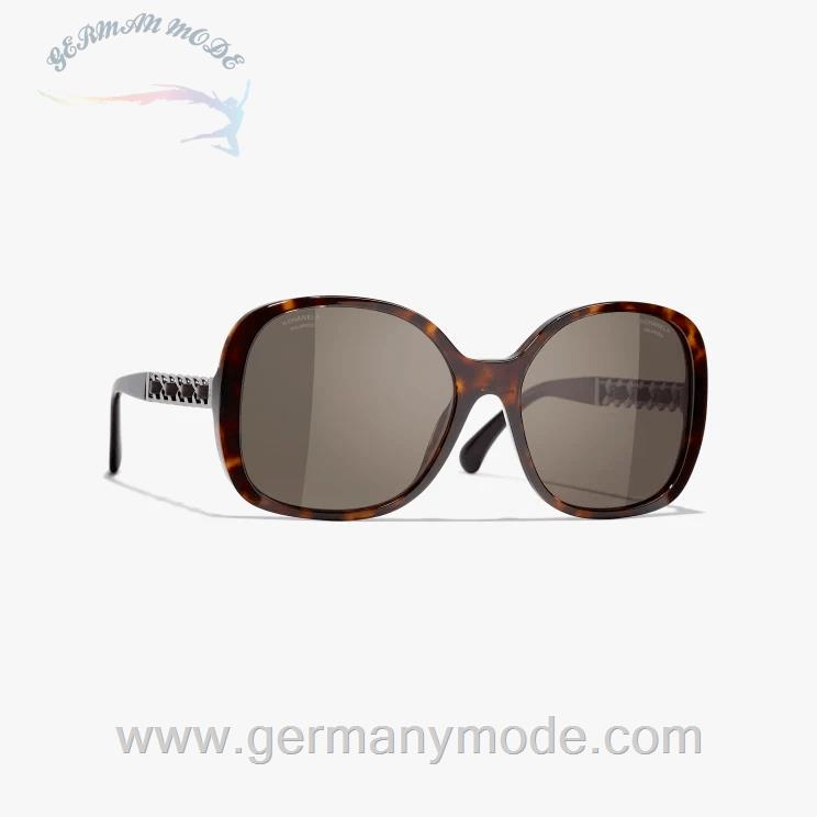عینک آفتابی زنانه شنل فرانسه CHANEL QUADRATISCHE SONNENBRILLE 5470Q C714/83