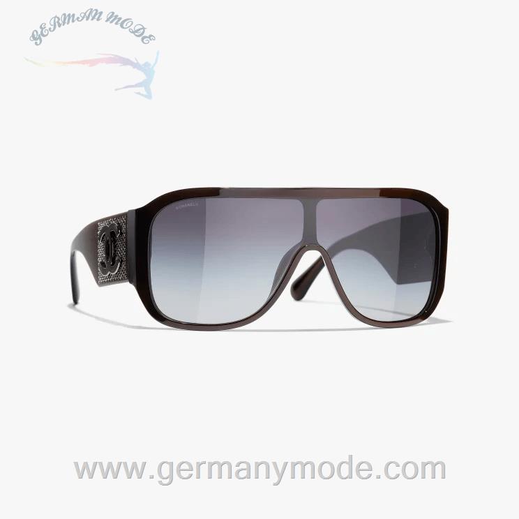 عینک آفتابی زنانه شنل فرانسه CHANEL UMSCHLIESSENDE 5466B 1705/S6