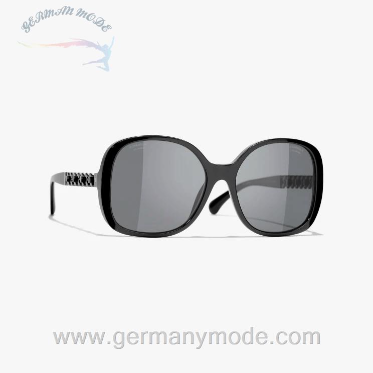 عینک آفتابی زنانه شنل فرانسه CHANEL QUADRATISCHE SONNENBRILLE 5470Q C888/T8