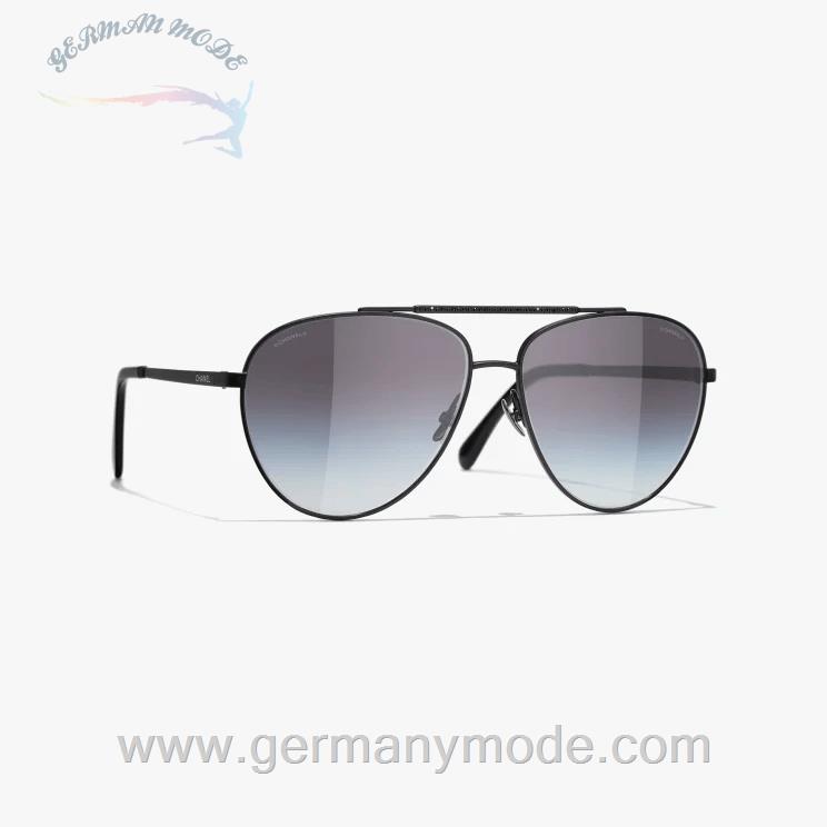عینک آفتابی زنانه شنل فرانسه CHANEL PILOTENSONNENBRILLE 4279B C159/S6