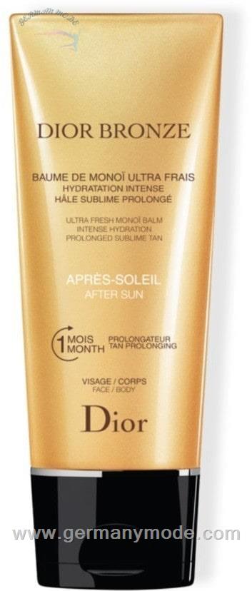 کرم برنز مراقبت پس از آفتاب صورت دیور فرانسه DIOR BRONZE Aftersun-Pflege - ultrafrischer Monoi-Balsam