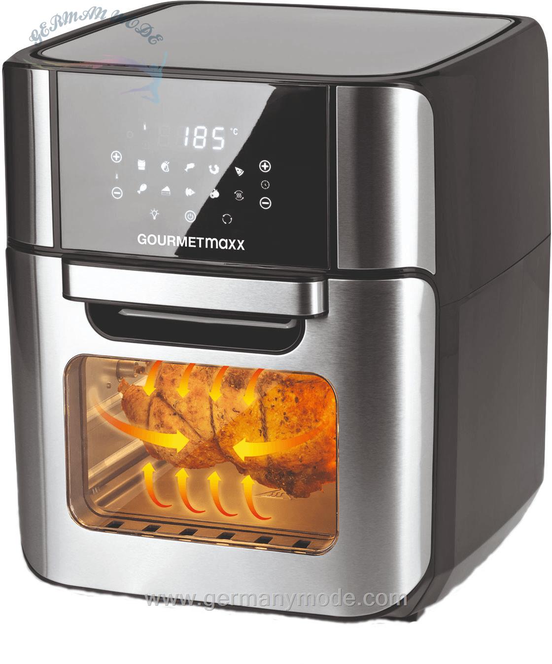 سرخ کن فر و گریل گورمتمکس GOURMETmaxx XXL Air Fryer 12 L