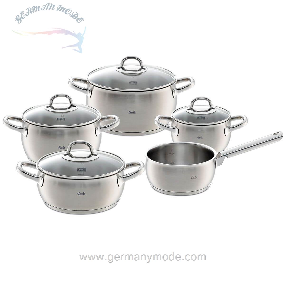 سرویس قابلمه 5 پارچه فیسلر آلمان Fissler valea Topf-Set 5-tlg