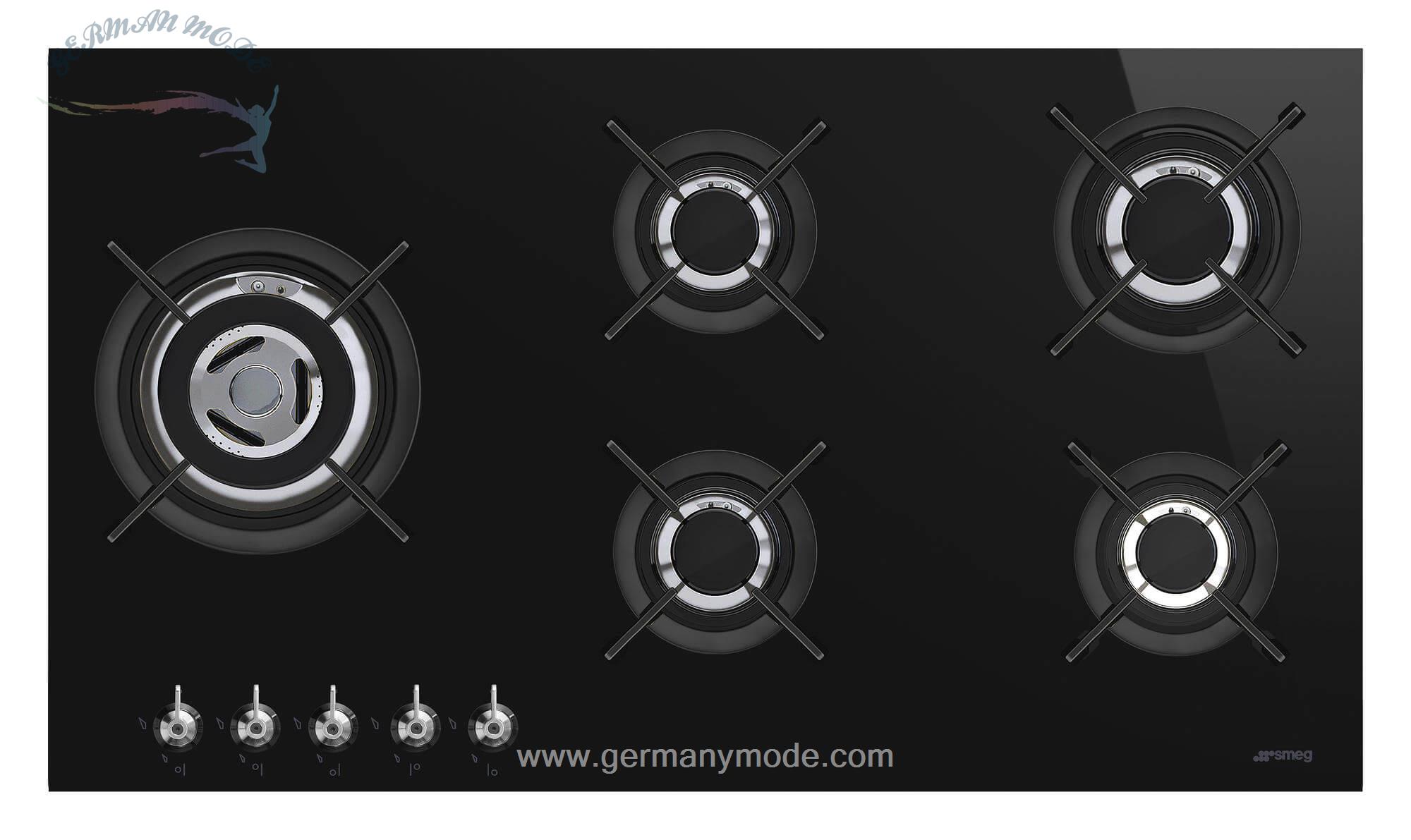 اجاق گاز ۵ شعله اسمگ ایتالیا Smeg PV395LCNDE