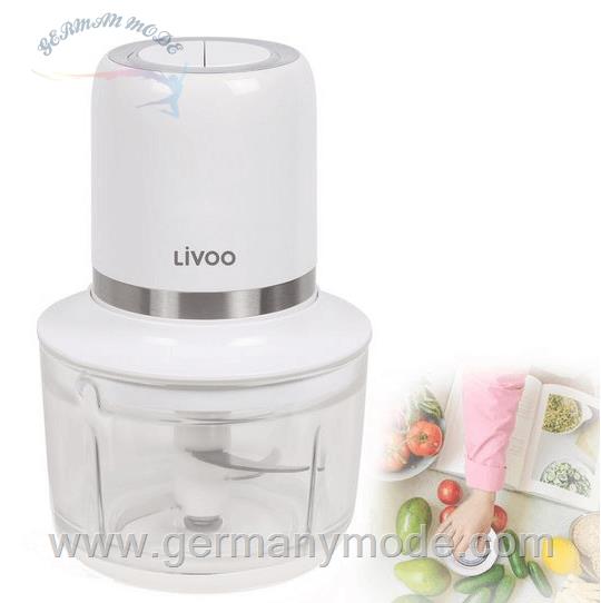 خرد کن چندکاره شارژی لیوو LIVOO Gemüsehacker LIVOO Zerkleinerer elektrischer Mixer kabellos LED DOP222