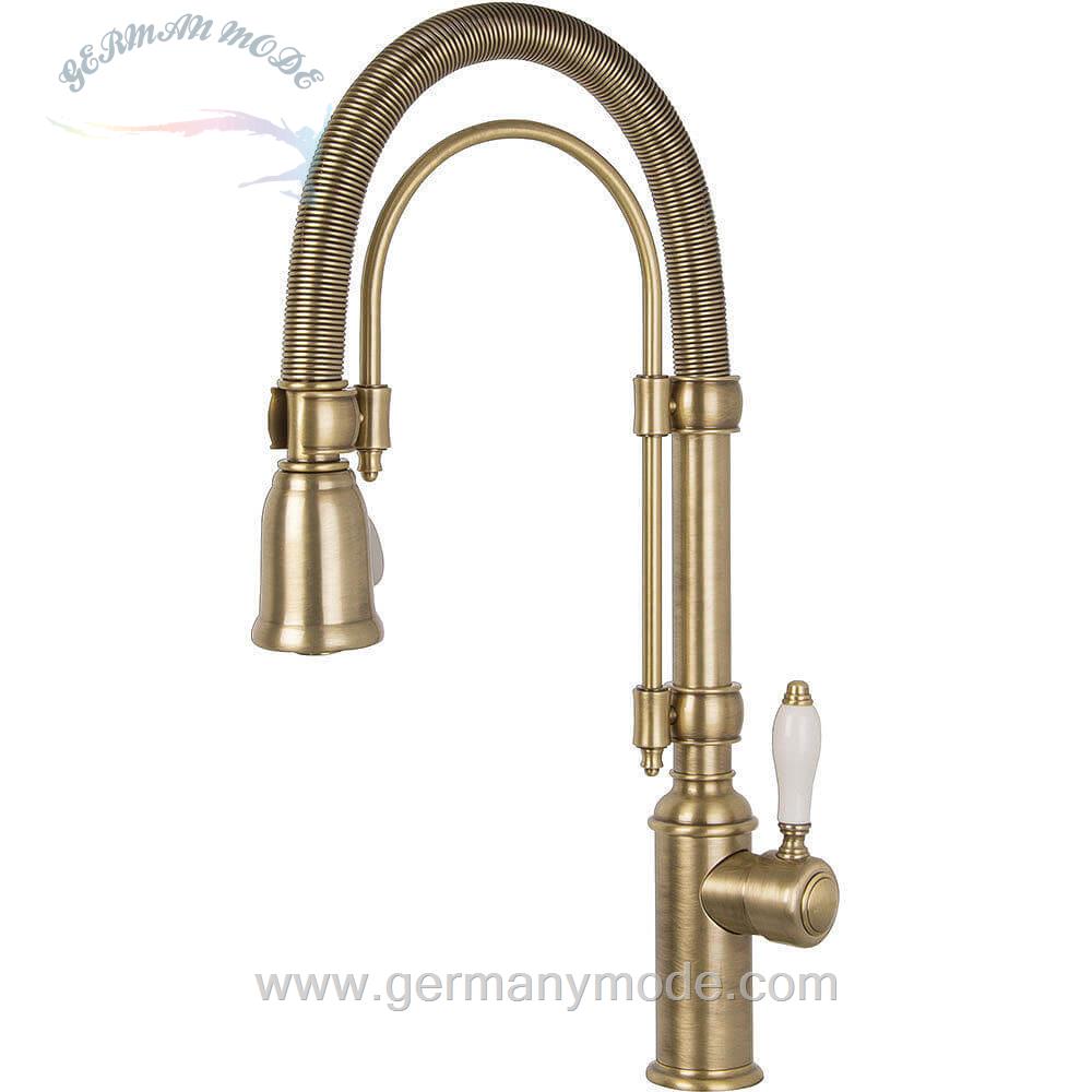 شیر ظرفشویی اسمگ ایتالیا Smeg MIDR7O-2 Messing-Antik