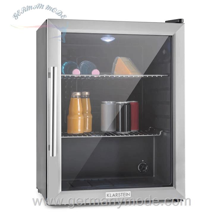 یخچال بطری سرد کن کلارشتاین آلمان Klarstein Beersafe XL Kühlschrank Edelstahl 60 Ltr Getränkekühlschrank 46 dB