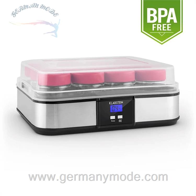 ماست ساز کلارشتاین آلمان Klarstein Gaia Joghurtmaker Schwarz Joghurtbereiter