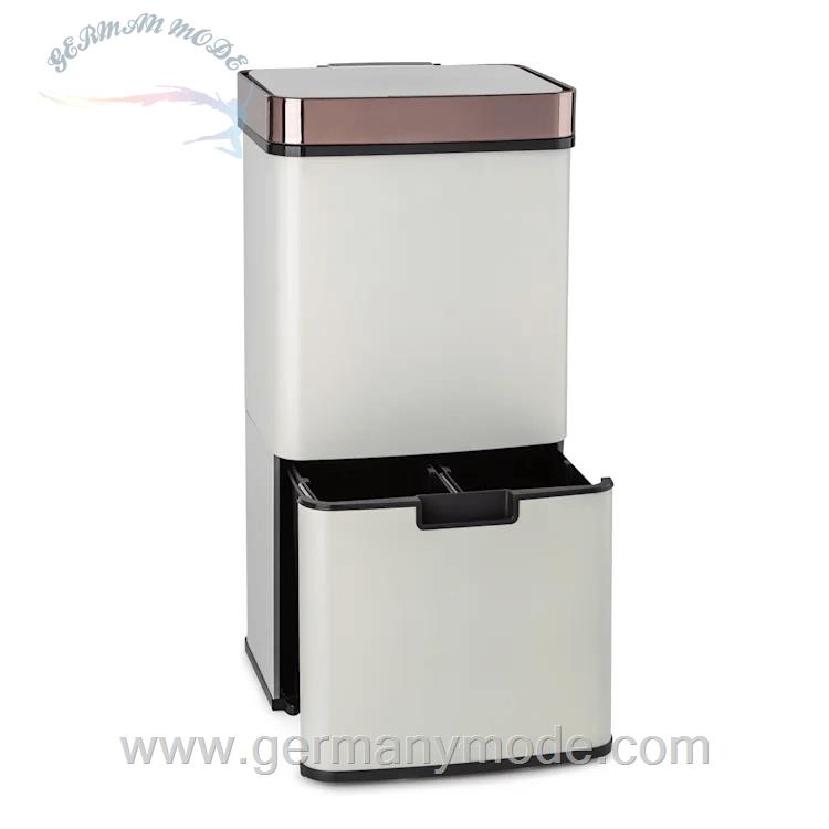 سطل زباله سنسور دار 72 لیتری کلارشتاین آلمان Klarstein Royal Trash Sensor-Mülleimer Mülleimer Roségold