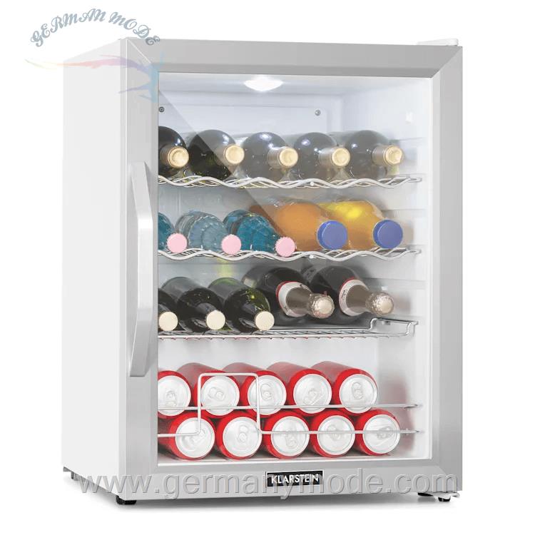 یخچال بطری سرد کن کلارشتاین آلمان Klarstein Beersafe XL Crystal White Kühlschrank Getränkekühlschrank Crystal White 46 dB 60 Ltr