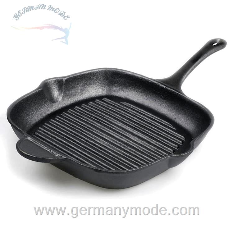 تابه گریل 29 سانتیمتری چدنی کلارشتاین آلمان Klarstein Malvi Bratpfanne 29 cm Pfanne Schwarz