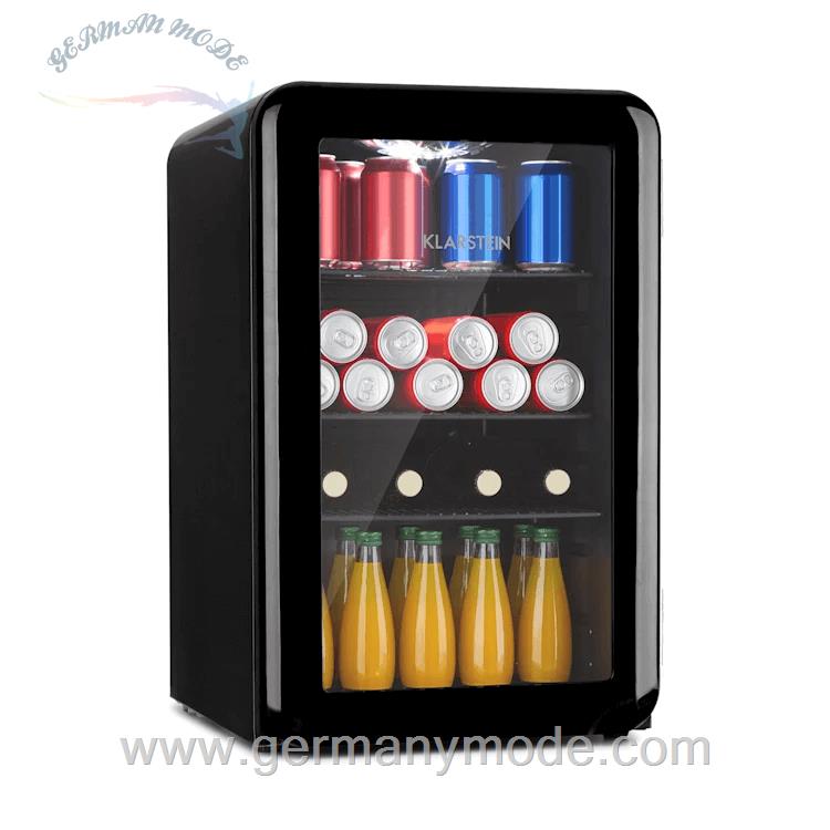 مینی یخچال 70 لیتری کلارشتاین آلمان Klarstein PopLife Getränkekühler Kühlschrank Schwarz