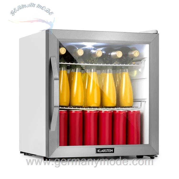 یخچال بطری سرد کن 47 لیتری کلارشتاین آلمان Klarstein Beersafe L Crystal White Kühlschrank Getränkekühlschrank Crystal White 44 dB 47 Ltr
