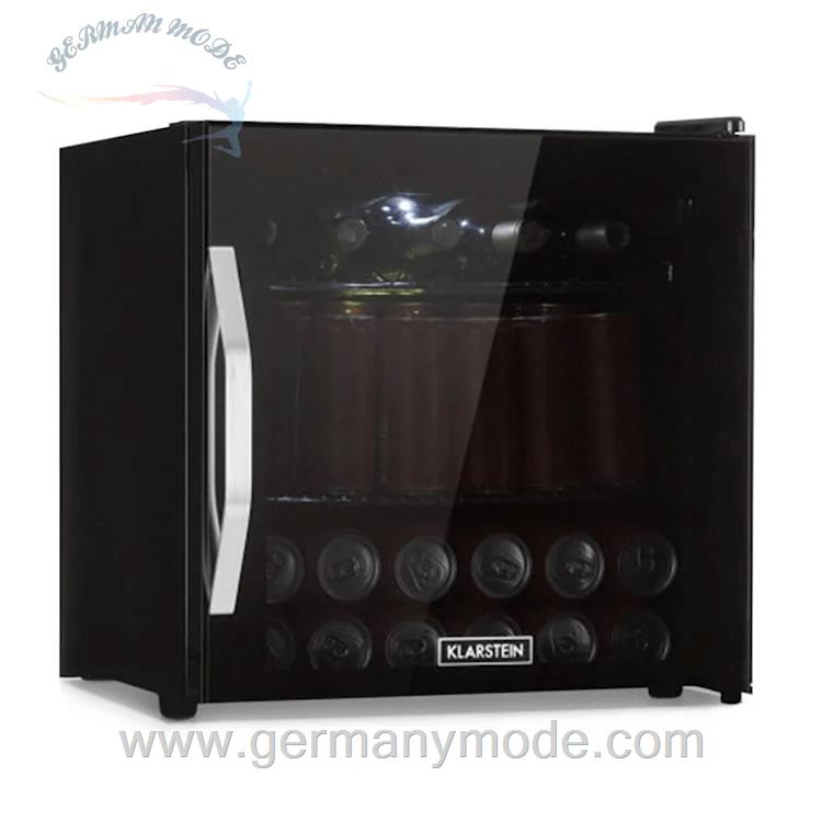 یخچال بطری سرد کن 47 لیتری کلارشتاین آلمان Klarstein Beersafe L Onyx Kühlschrank Getränkekühlschrank 43 dB 47 Ltr