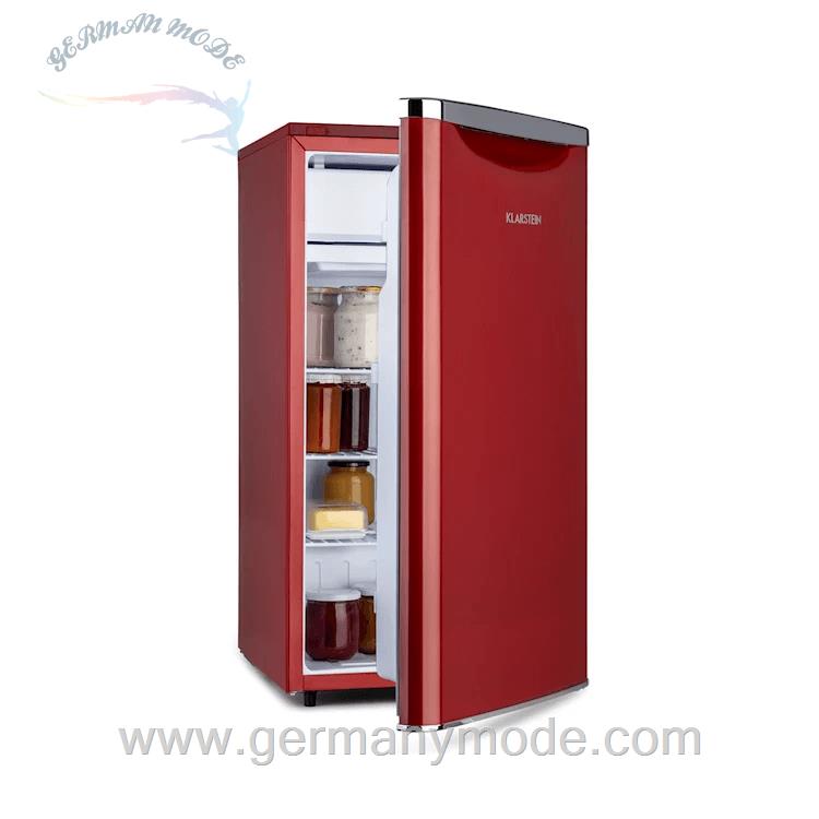 مینی یخچال فریزر 90 لیتری کلارشتاین آلمان Klarstein Yummy Kühlschrank 90 Rot