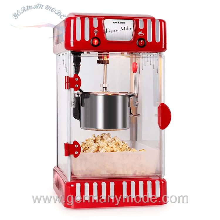 دستگاه پاپ کورن ساز کلارشتاین آلمان Klarstein Volcano Popcornmaschine Rot