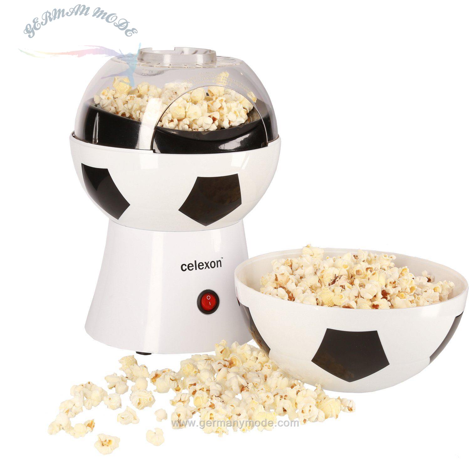 پاپ کورن ساز سلکسون Celexon Popcornmaschine SoccerPop SP10, 20x20x29 cm, 1200 Watt