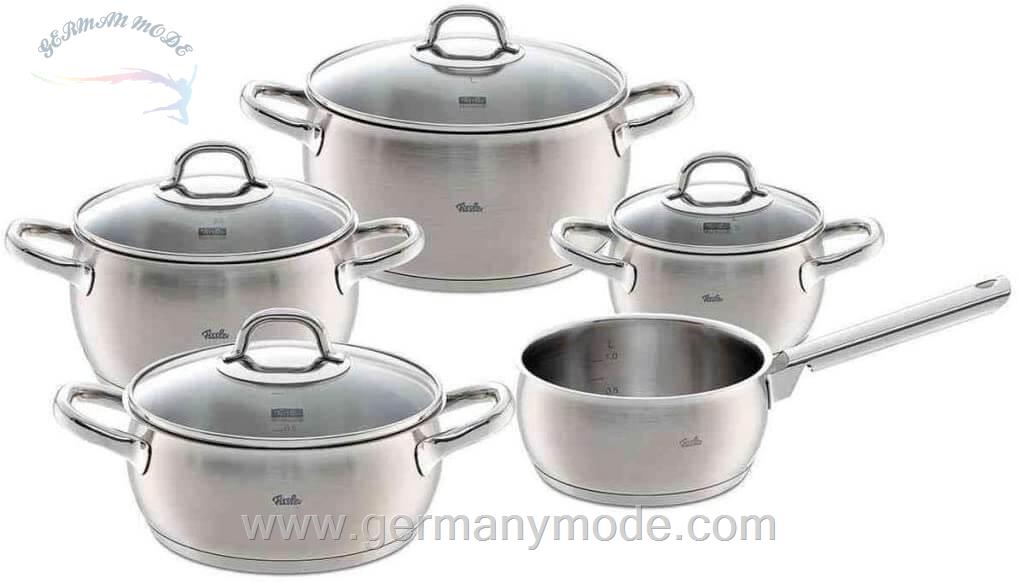 سرویس قابلمه 5 پارچه فیسلر آلمان 1 Fissler valea Topf-Set 5-tlg