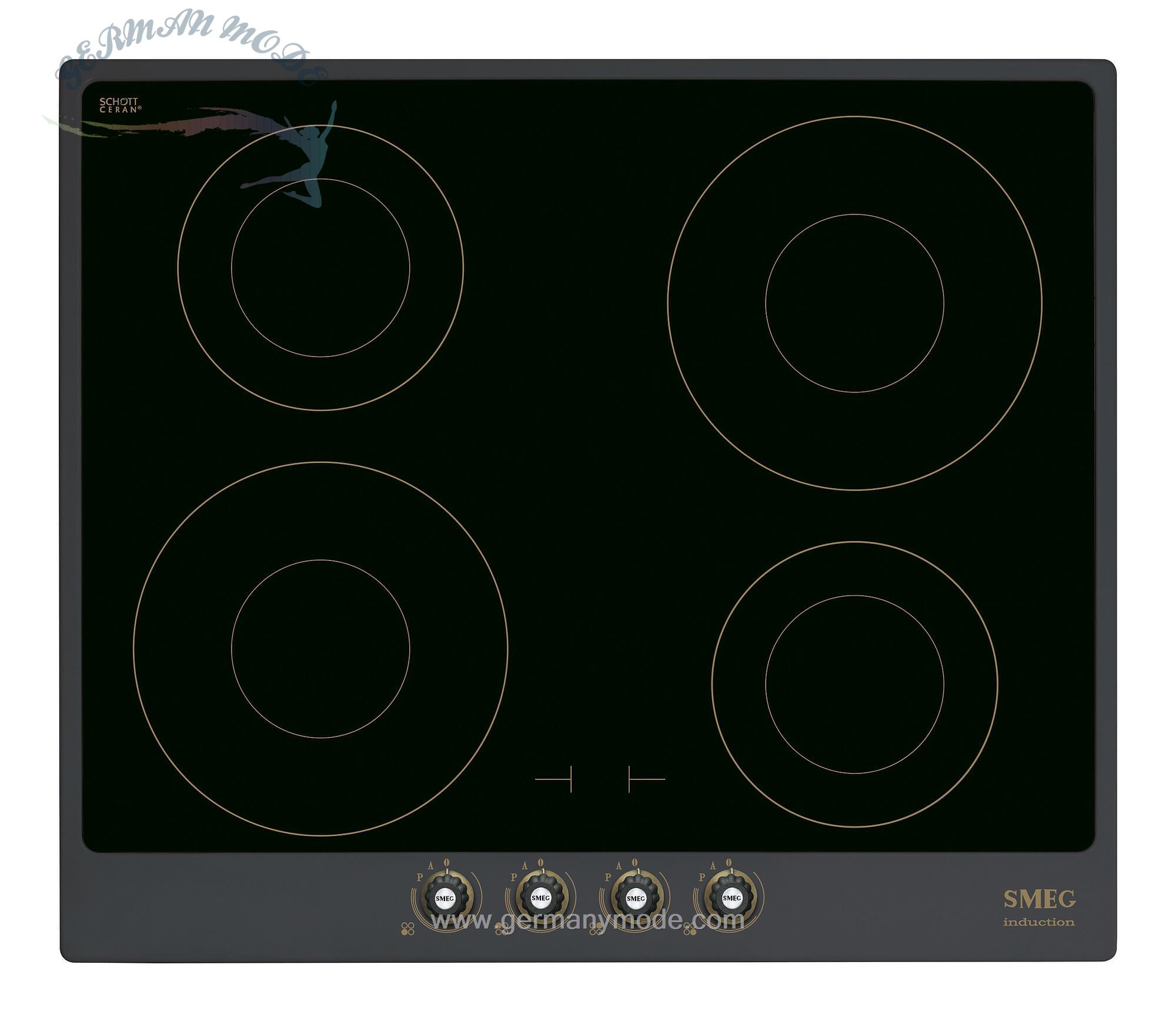 اجاق برقی ۴ شعله اسمگ ایتالیا Smeg SI764AOM