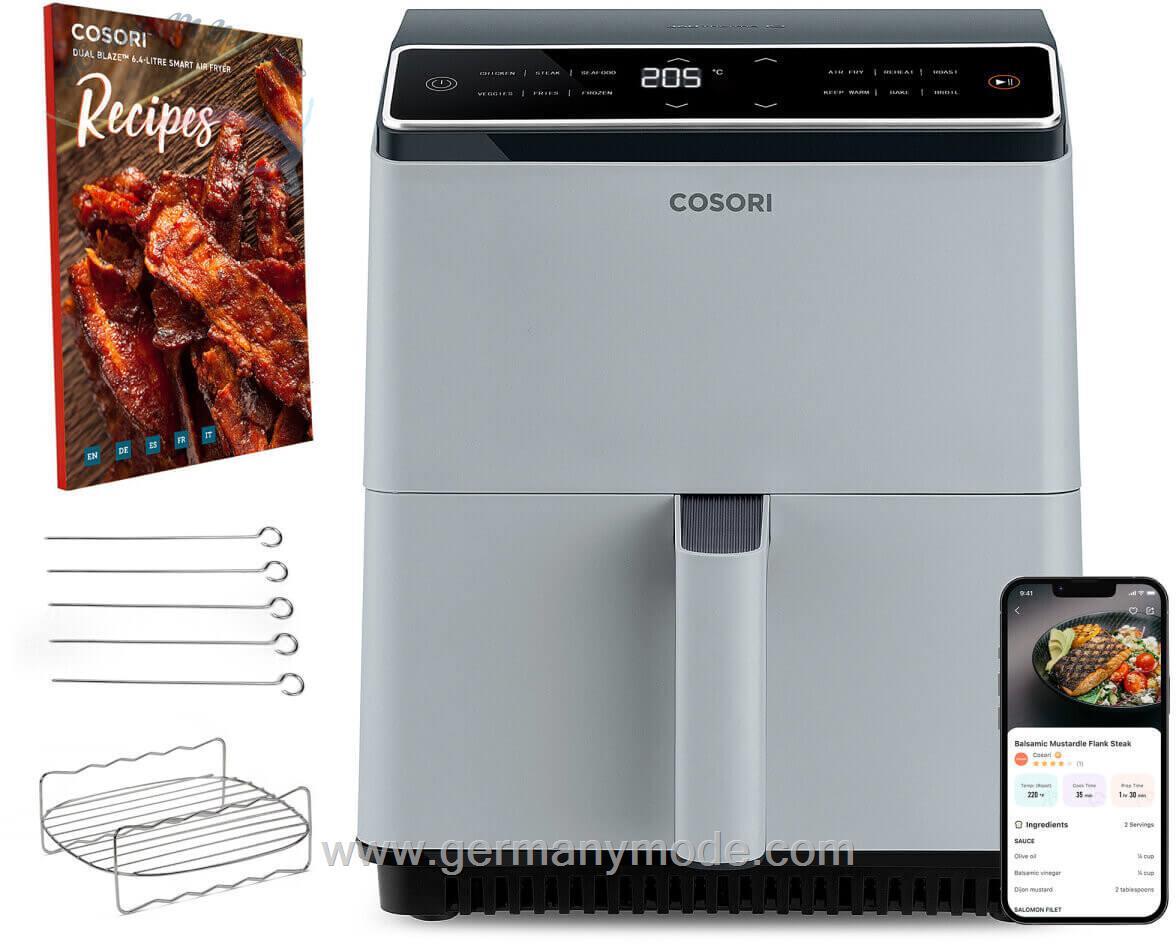 سرخ کن هوای گرم کوسوری آمریکا COSORI CAF-P583S Dual Blaze 6.4L grau