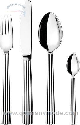 سرویس قاشق چنگال 24 پارچه جورج جنسن دانمارک Georg Jensen Bernadotte 24-teilig