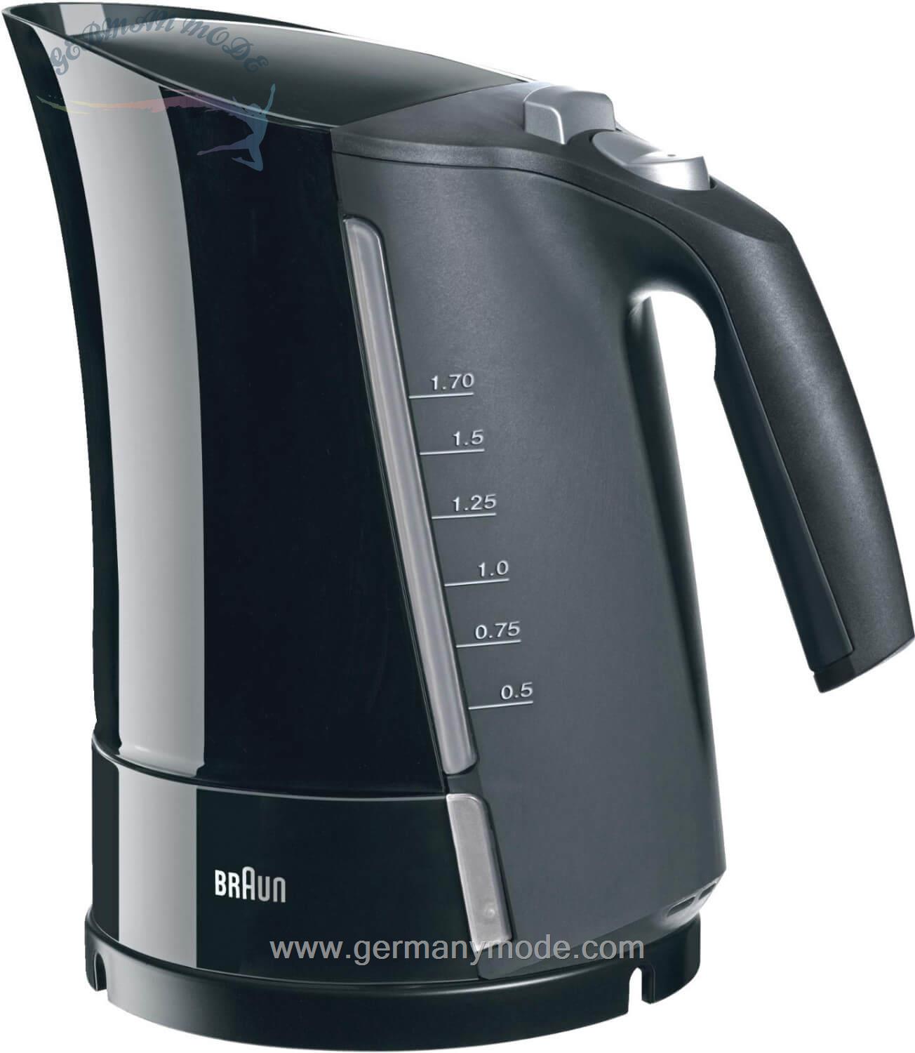 کتری برقی براون آلمان Braun Multiquick 5 WK 500 1,6 Ltr. Onyx