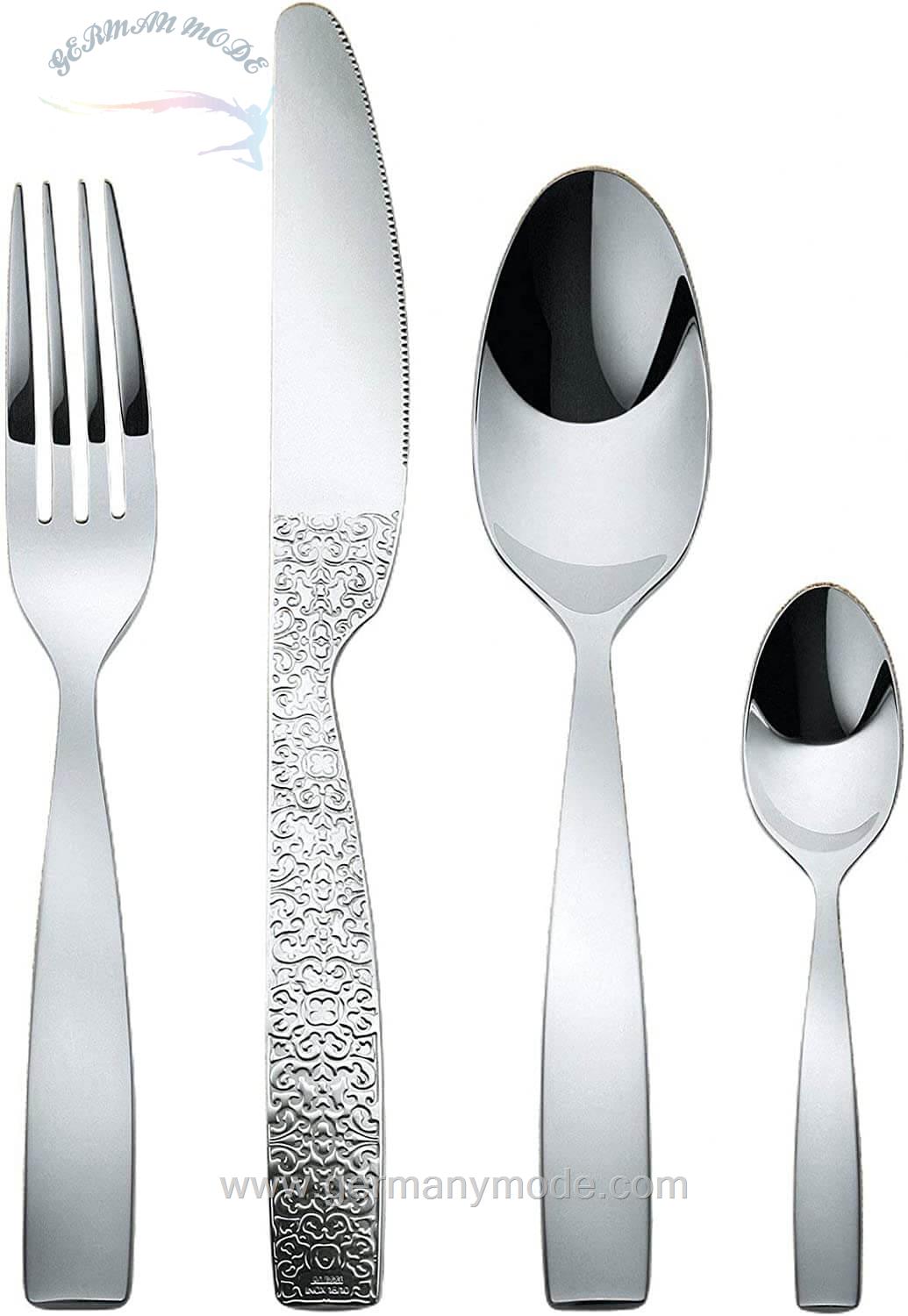سرویس قاشق چنگال 24 پارچه السی ایتالیا Alessi Dressed 24-teilig 18/10