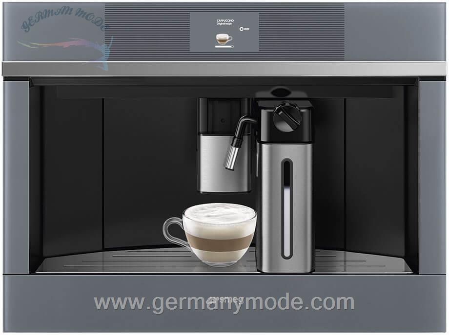 اسپرسو ساز تو کار اسمگ ایتالیا Smeg CMS4104 Einbau Kaffeevollautomat Restyling Linea Design