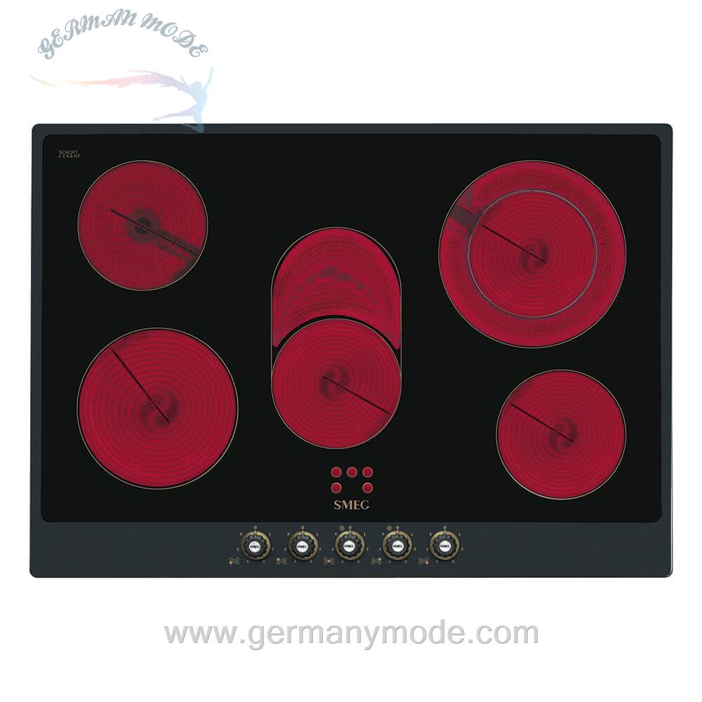 اجاق برقی ۵ شعله اسمگ ایتالیا Smeg P875AO